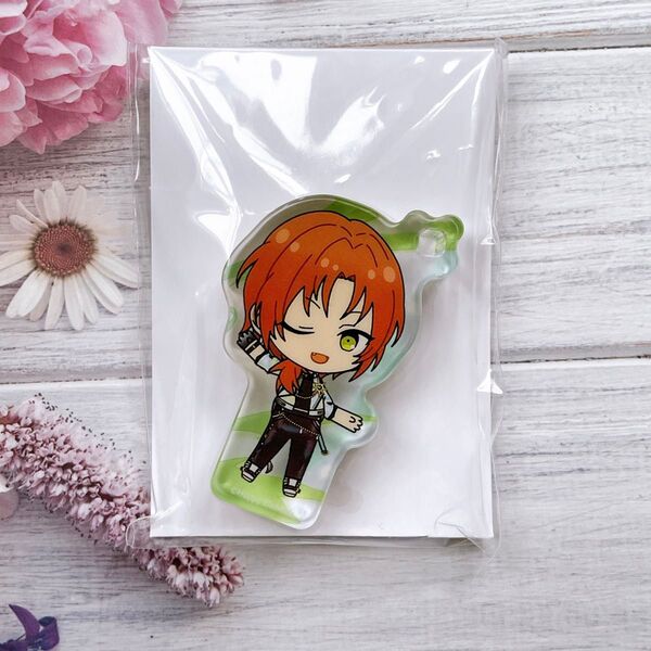 【新品未開封】あんスタ★月永レオ★アイドルチャーム、ミニアクスタ