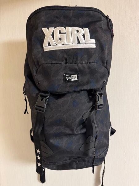 【NEW ERA × X-girl】コラボ カモフラ柄 バックパック