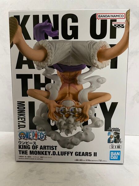 ワンピース KING OF ARTIST ルフィ ギア5 フィギュア ニカ