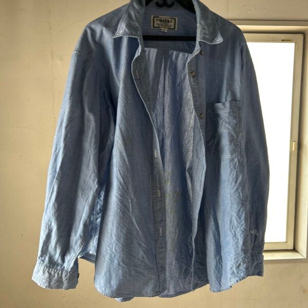 サヤ ダンガリーシャツ M ジャンク品