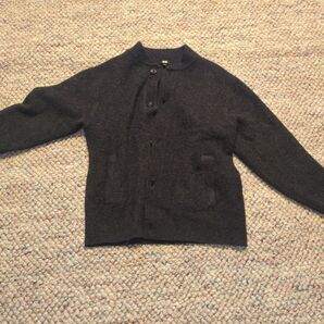 【極美品】UNIQLO スフレヤーンカーディガン Lサイズ