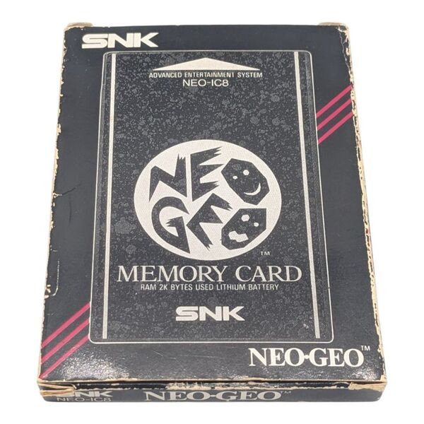 SNK NEO-GEO メモリーカード NEO-IC8 動作未確認 ネオジオ