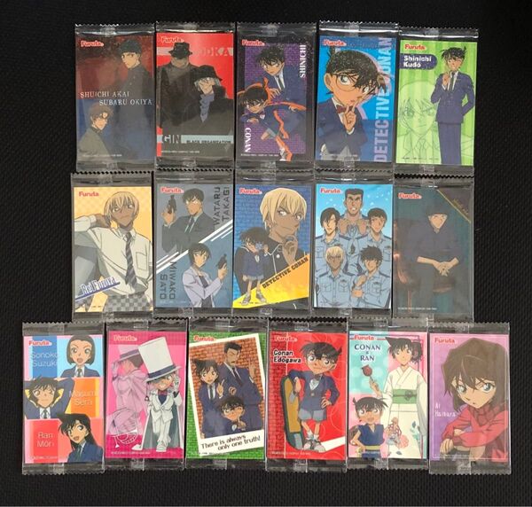 【未開封品】名探偵コナン ウエハース シール 16枚セット コンプ
