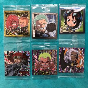 【未開封品】ワンピース ウエハースシール 6枚セット