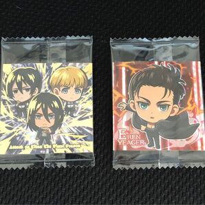 【未開封】進撃の巨人 ウエハースシール 2枚セット 進撃R SR