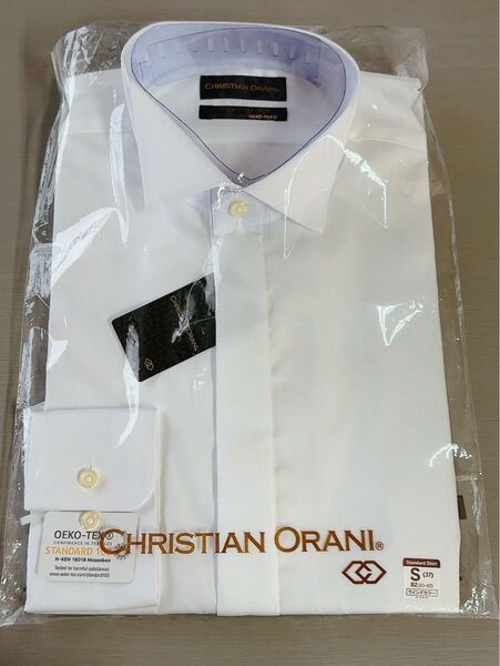 ★新品特価★【長袖】CHRISTINA ORANI ちょっとオシャレなウイングカラーシャツS37-82 〔イージーアイロン〕