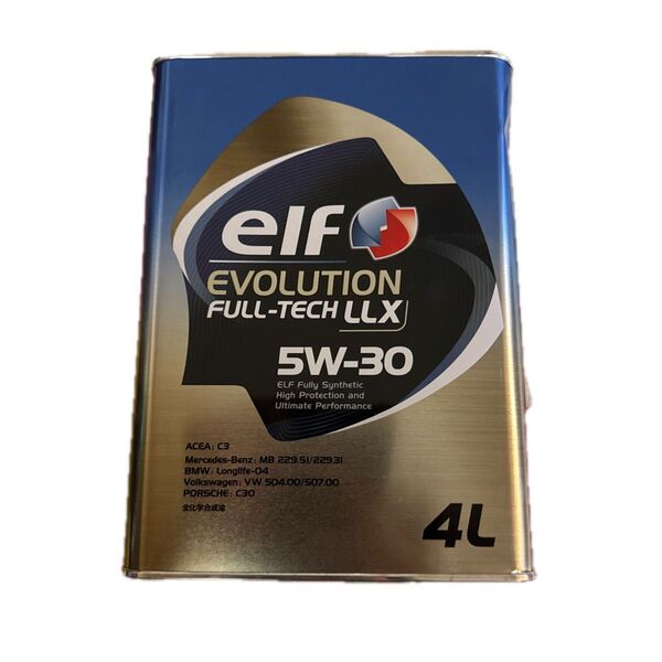 elf 【 エルフ 】 エンジンオイル EVOLUTION FULL TECH LLX 5W-30 4L
