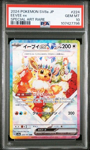 イーブイex SAR PSA10 テラスタルフェスex