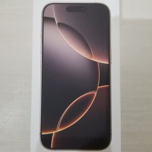 iPhone 16 pro 128GB 新品未開封 デザートチタニウム