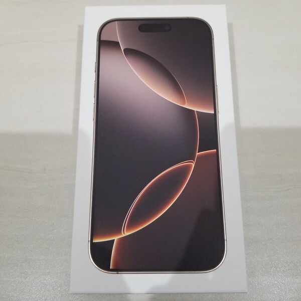 iPhone 16 Pro 256GB 新品未開封 デザートチタニウム