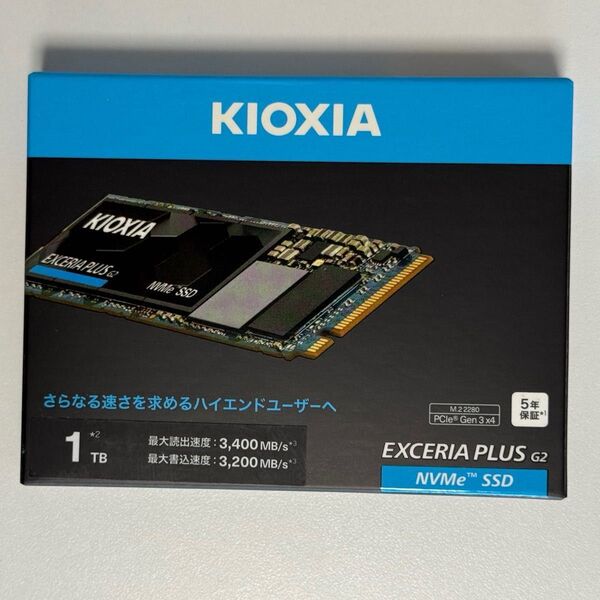 KIOXIA EXCERIA PLUS G2 1TB SSD-CK1.0N3PG2/N