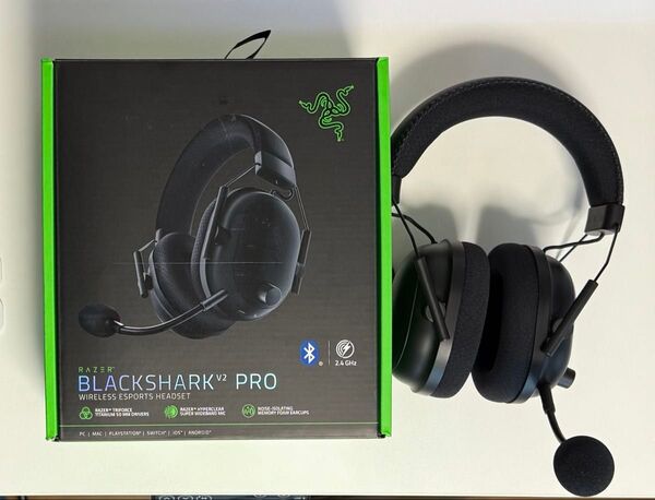 Razer BlackShark V2 Pro アップグレードモデル ブラック