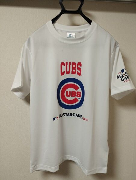 【新品未使用タグ付き】シカゴ カブス半袖Tシャツ 2024年 メジャーリーグ ホワイト MLB CUBS