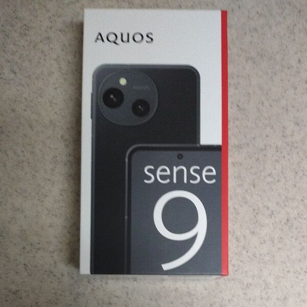 AQUOS sense9 SH-M29 6.1インチ メモリー8GB ストレージ256GB ブラック