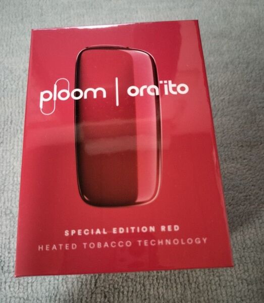 プルームエックス アドバンスド スターターキット <Ora Ito Red> Ploom X ADVANCED 本体
