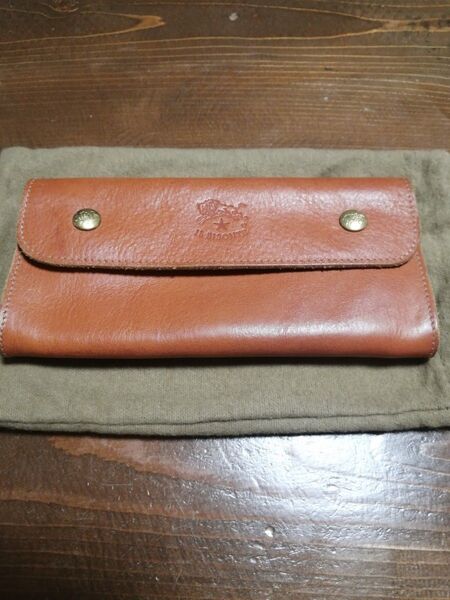 イルビゾンテ 長財布 ロングウォレット キャメル オレンジ