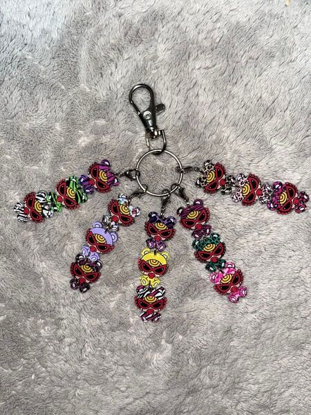 ヒスミニ キーホルダー ハンドメイド