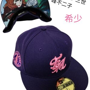【希少】NEW ERA × ルパン三世 峰不二子 コラボキャップ 完売品 帽子 59FIFTY ニューエラ