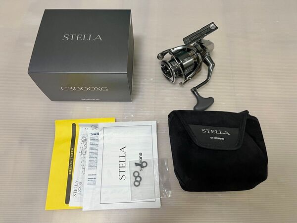 美品 シマノ 22 ステラ C3000XG SHIMANO STELLA