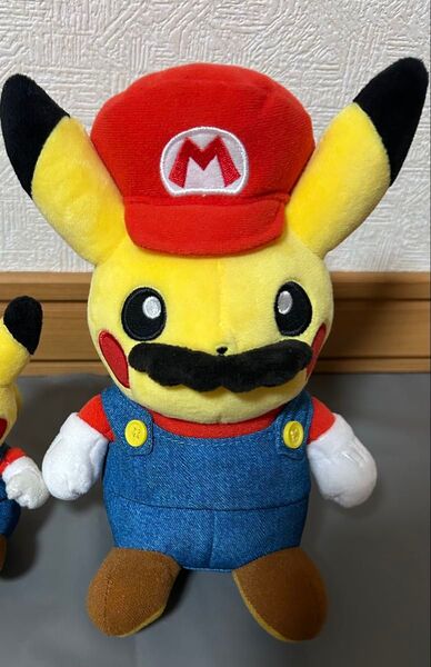 ポケモンセンター ピカチュウ マリオ コラボ ぬいぐるみ