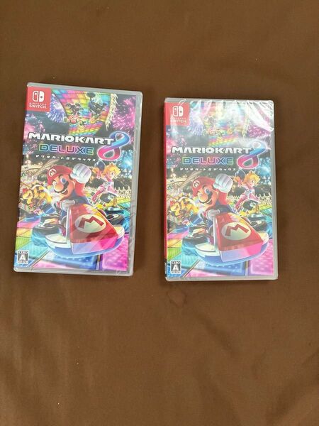 2個セット マリオカート8 デラックス 新品未開封 Switch