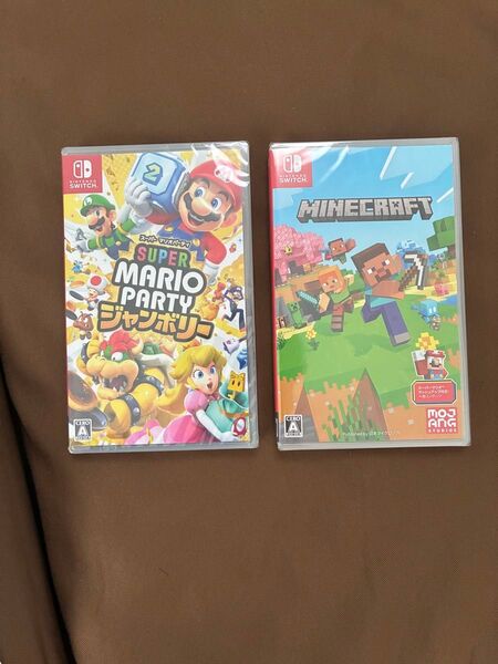 2個セット 新品未開封 Switch スーパーマリオパーティ ジャンボリー&Minecraft