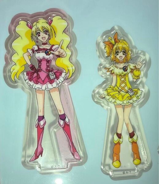 全プリキュア展限定 アクリルジオラマ フレッシュプリキュア! キュアピーチ キュアパイン