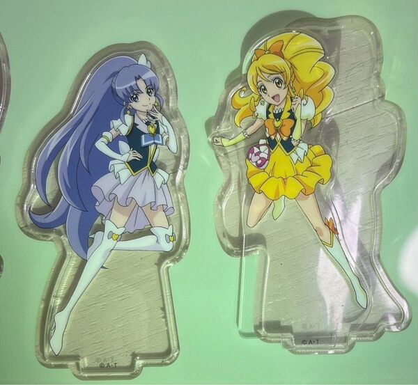 全プリキュア展限定 アクリルジオラマ ハピネスチャージ キュアハニー キュアフォーチュン