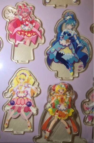 全プリキュア展 アクリルジオラマ デリシャスパーティプリキュア