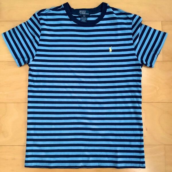 ポロ ラルフローレン Polo by Ralph Lauren ボーダー半袖Tシャツ 150