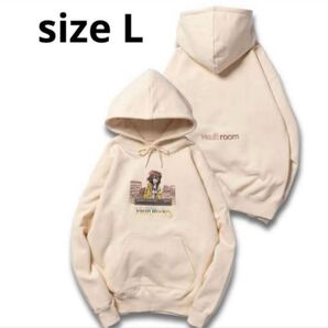 新品未開封 KORONE HOODIE / BEIGE L vaultroom