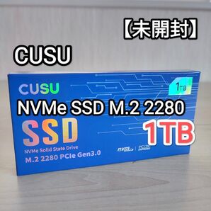 【未開封】CUSU NVMe SSD M.2 PCIe3.0 【大容量 1TB】 CV3500Q