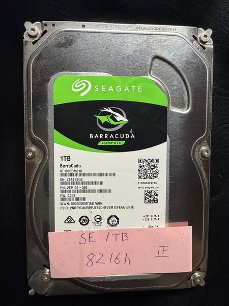 値下げ格安シーゲート 3.5インチ HDD 1TB