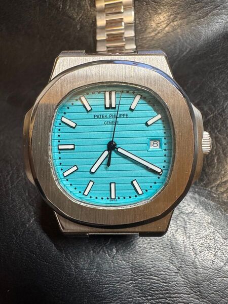 オマージュPatek Philippe ノーチラス 自動巻き 腕時計 ターコイズ