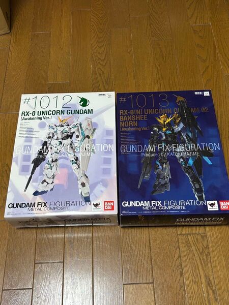 Metal Composite GUNDAM FIX FIGURATION ユニコーンガンダム 2体セットメタルコンポジット