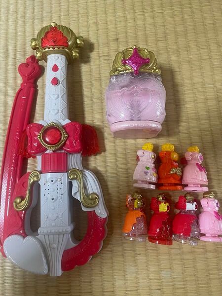 Go!プリンセスプリキュア プリンセスパフューム+スカーレットバイオリン+ドレスアップキー バラ売り可