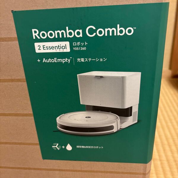 大幅値下げしました!Roomba Combo 2 Essential Y051260 ロボット掃除機
