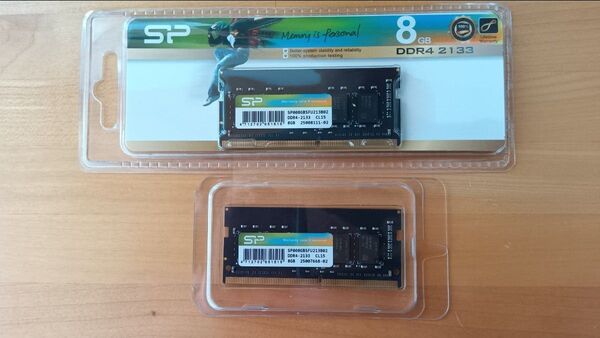 シリコンパワー DDR4-2133 16GB(8GB×2枚) ノートPC用メモリ 260Pin 未使用