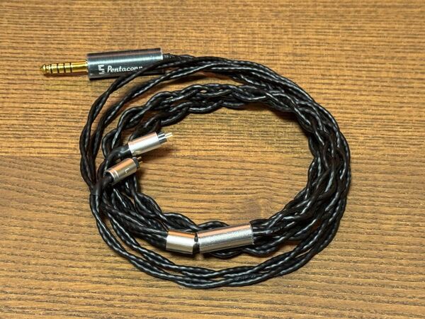 ORB Clear force Ultimate 8芯 (2ピン・4.4mm5極 改造品)