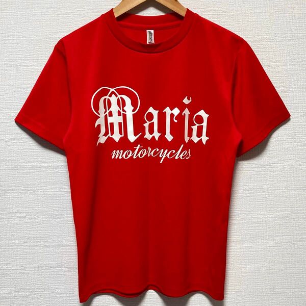 Maria Riding Company Tシャツ motorcycles 赤 マリア ライディング カンパニー モーターサイクル