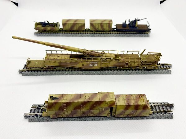 レオポルド K5 列車砲 BR57 装甲列車 ドラゴン パンツァーコープ