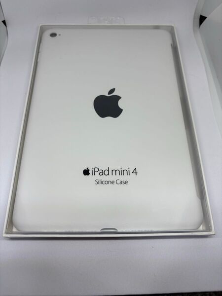 【未開封】 iPad mini 4用 Apple アップル純正 シリコンケース ホワイト MKLL2FE/A