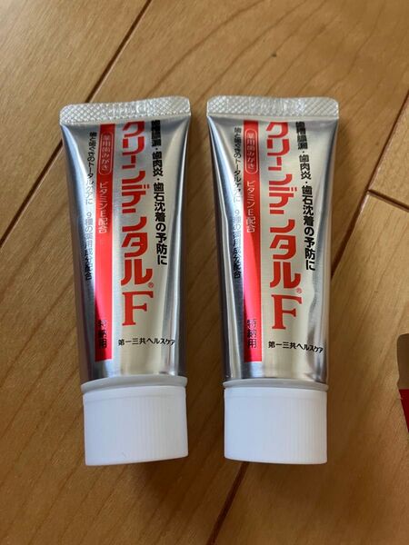 第一三共ヘルスケア 薬用歯磨き クリーンデンタル F 50g 2個セット