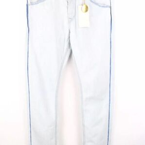 SCOTCH & SODAウォッシュ加工ライトブルースリムフィットW34/L33