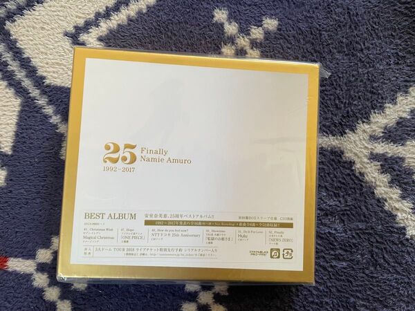 安室奈美恵 finally ベストアルバム 初回盤BOXスリーブ仕様 CD3枚組