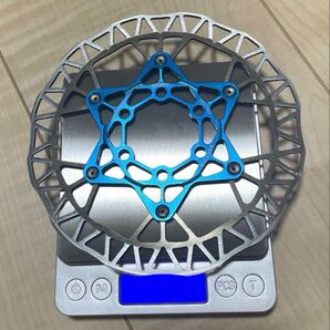 美品 KCNC DISC ROTOR ディスクローター ガスディターローター 140mm ブルー