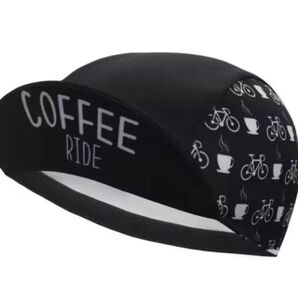 新品未使用 coffee ride コーヒーライド サイクルキャップ ブラック インナーキャップ