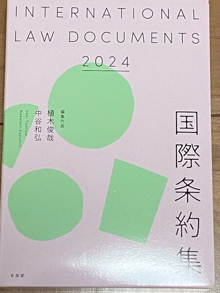 国際条約集2024