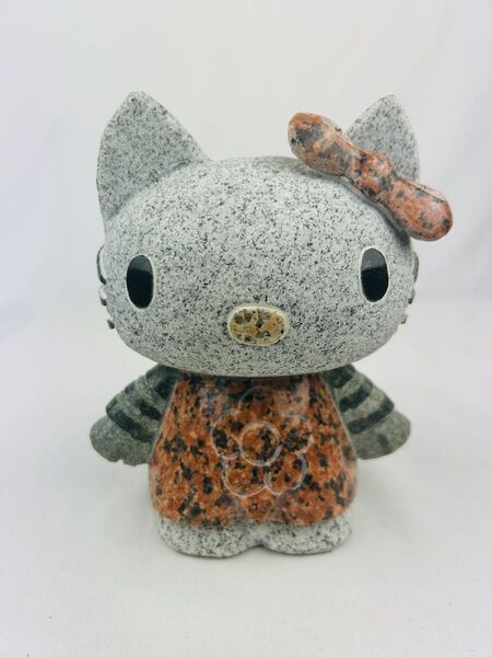 ハローキティー 石像 ハンドメイド キティ 置物