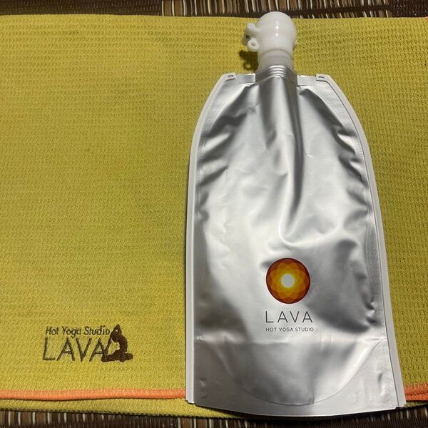 LAVA ホットヨガ 水素水バッグ ラグのおまけ付き
